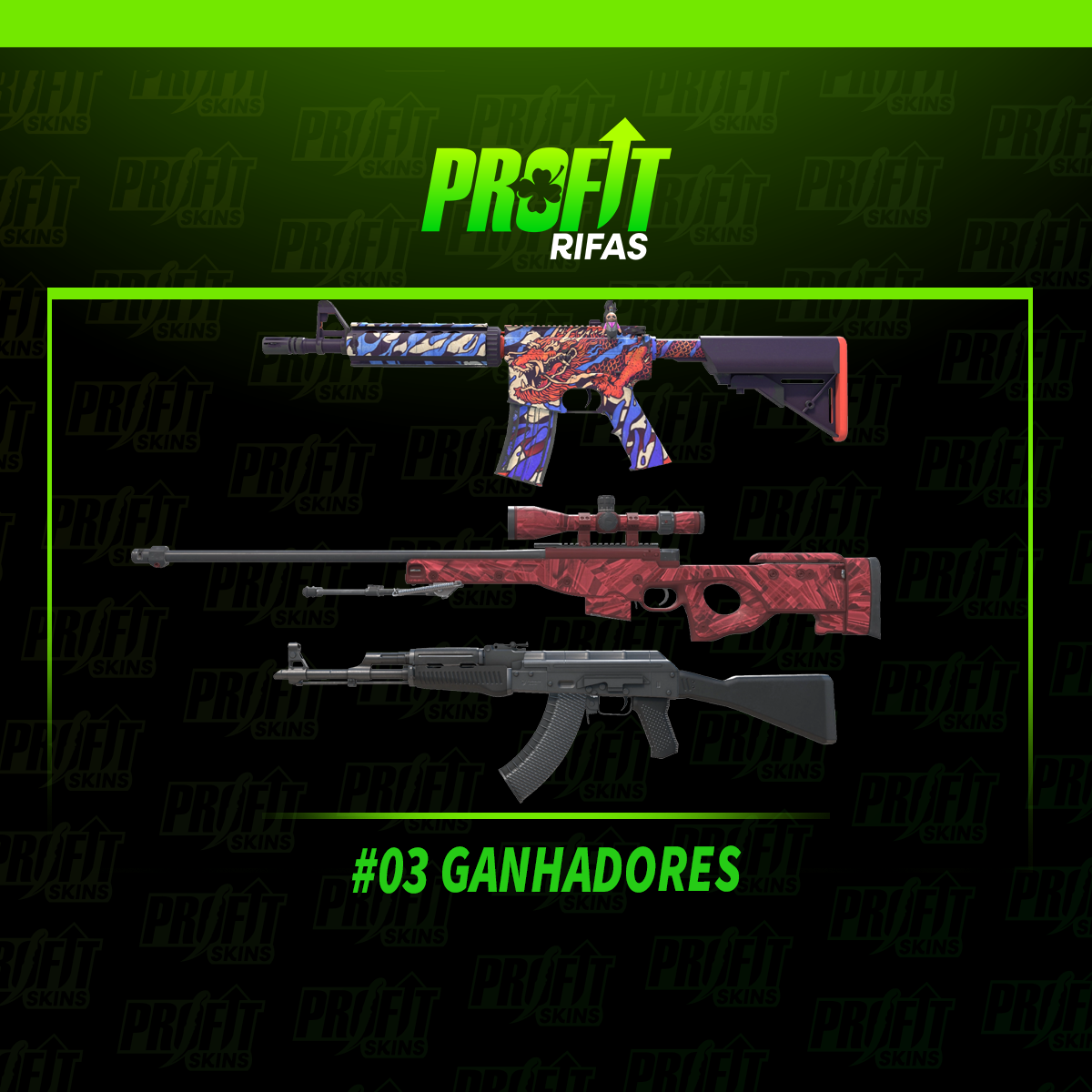 #03 GANHADORES 2.0 | 05.05